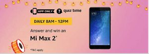 amazon mi max 2 quiz answers.win mi max 2 1 amazon mi max 2 quiz answers