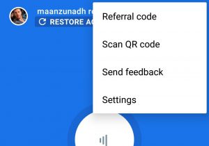 apply referral code in Google pay app