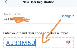 How to apply onead referral code 
