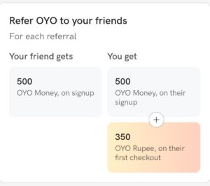 Refer oyo to your friends 