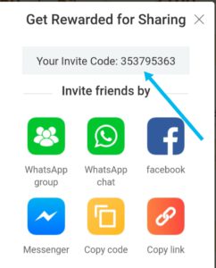 Club Factory invite code (or) invitation code (or) referral code