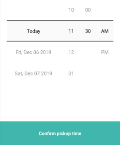 Drivezy select car/bike booking time and date