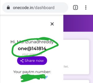 Zet Referral code is "141814". Earn upto ₹1 lakh 9 Onecode