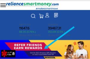 How to refer and earn rewards with reliance smart money