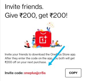 Oneplus invitation code or invite code