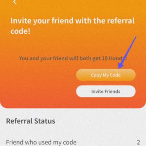 Copy handypick referral code