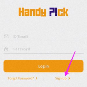 Select-signup-on-handy-pick 3