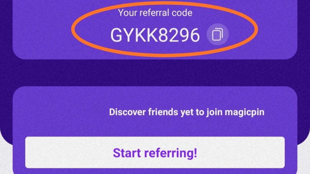 Magic Pin Qr Code Magicpin Referral Code GYKK8296. Get 500 Magic Points