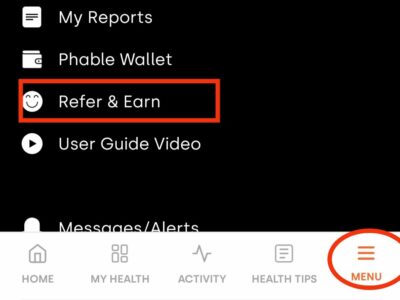 Phable Refer and earn