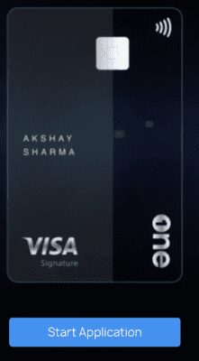 Click on Start application 