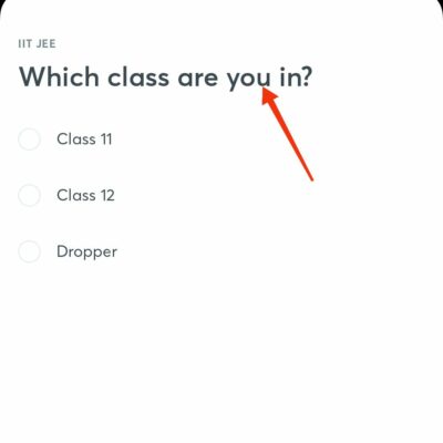 Select your Class and Language preference