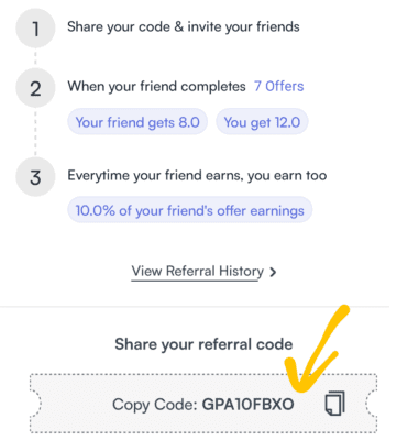 Pocket Charge referral code