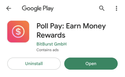Download poll pay referral code 