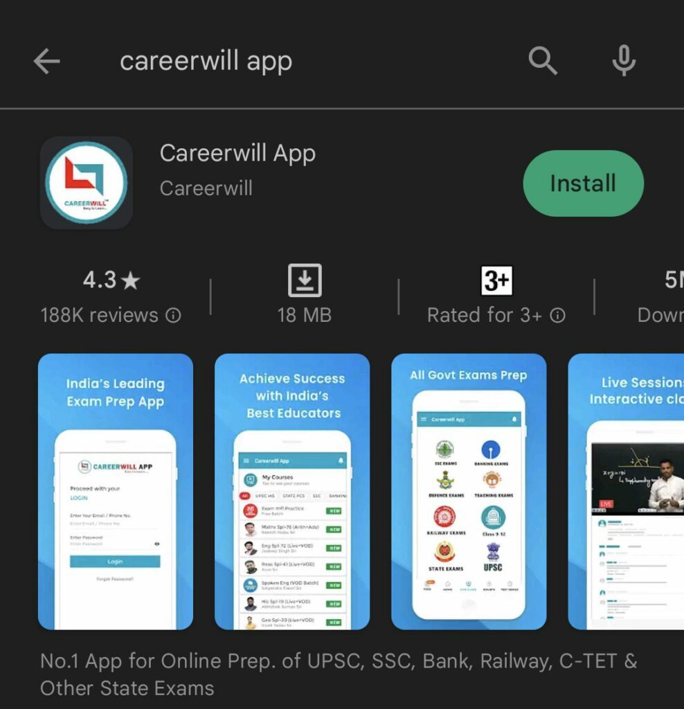 Careerwill App Referral Code "MANZ62815682". Free Course