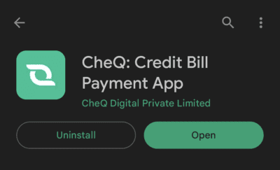 Download CheQ app