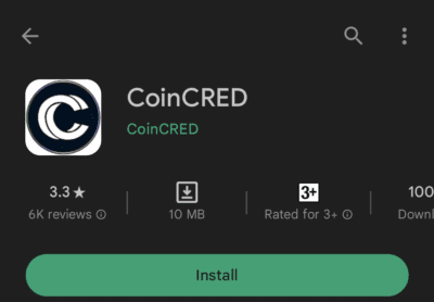 Download CoinCred app