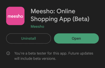 Download Meesho app