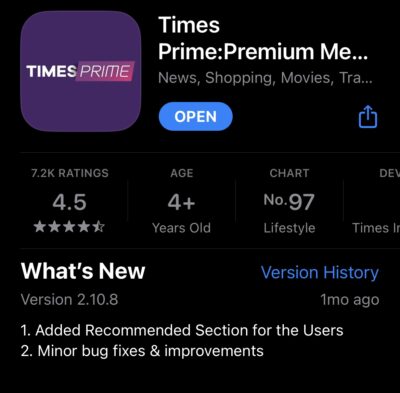 Download times prime app