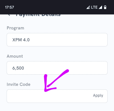 Enter Ccbp Nxtwave invite code