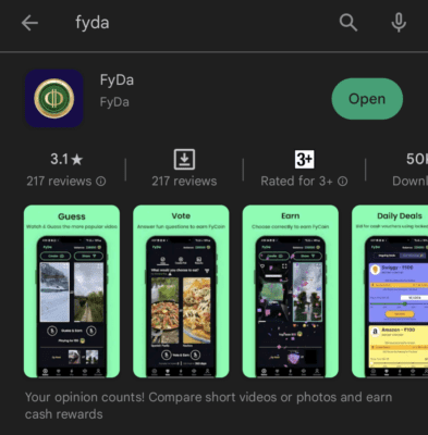 Download Fyda app