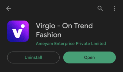 Download Virgio app