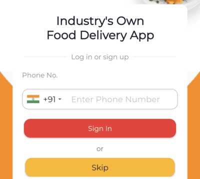 Enter Mobile Number in Waayu app