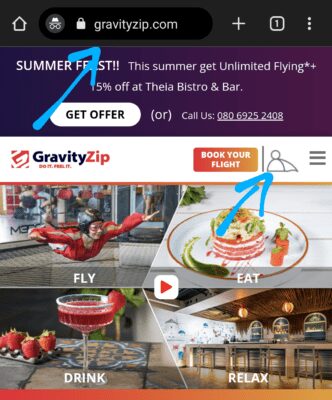 Gravityzip Referral Code is "MANGZ4433". ₹100 Off Voucher 2 Create an account in Gravityzip