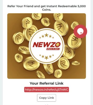 Newzo Referral Code, Link. Refer & Earn ₹10 1 Newzo referral code link