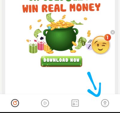Click on Profile option
