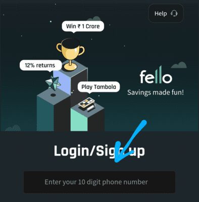 Fello Referral Code is WQJFTA. Get ₹20 + Refer & Earn 2 Enter 10 Digit Mobile number