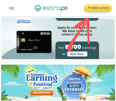 Extrape Refer and Earn