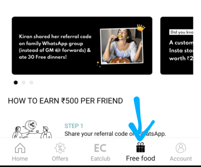 Eatclub Refer and Earn