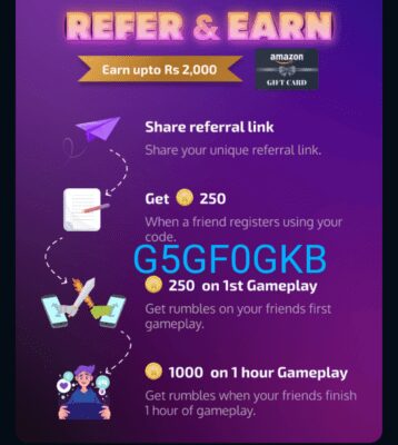Rumble Referral code