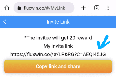 Fluxwin Invite Code 