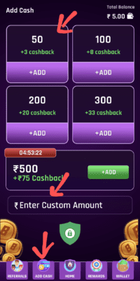 add Money in Babuji Games