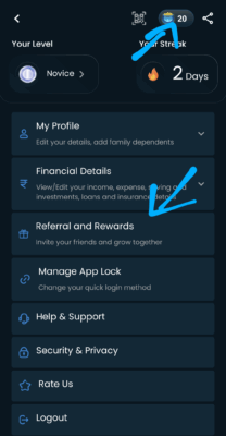Simplify Money Referral code "MR5B92". Get coins + Refer 7 click on Referrals and Rewards