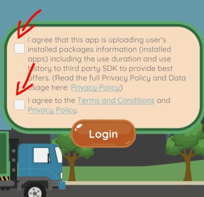 Waste Collector Invitation Code is "USGGPX". Get 10,000 2 Agree to privacy policy and terms