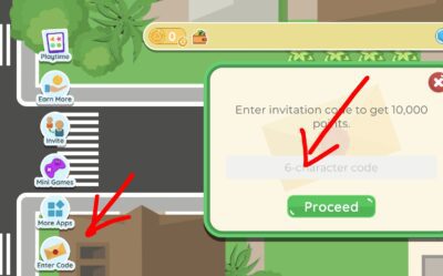 Waste Collector Invitation Code is "USGGPX". Get 10,000 3 Add Waste Collector Invitation Code