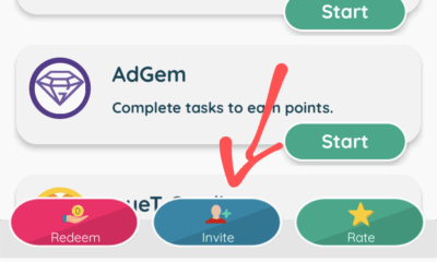 Digiwards invitation code is "XA3WRX". 1000 points + Refer 5 Click on invite at the bottom