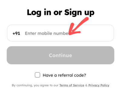 Add Pronto Referral code