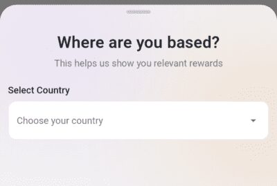 Select your country 