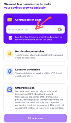 Allow Sms and location permission 
