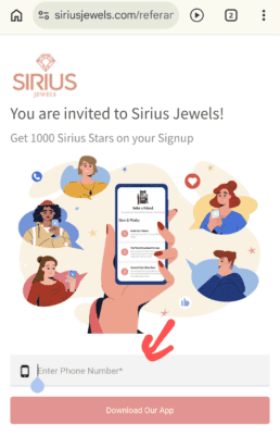 Enter your mobile number 