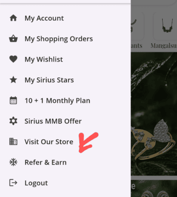 Sirius jewels refer and earn