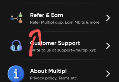 Multipl Invite Code is 8U2LN. Get ₹1000 + Refer and Earn 8 Multipl Refer and Earn