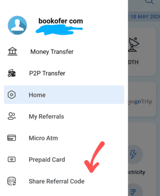 Ontimepay Referral code is TU508237. Pay bills, UPI, card 3 Ontimepay refer and Earn