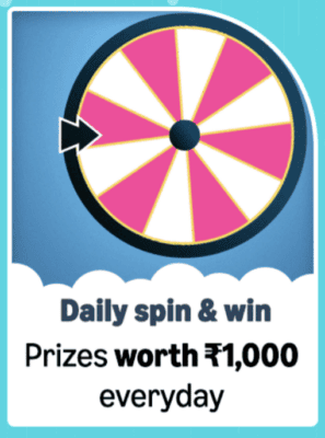 Daily spin and win answers today 