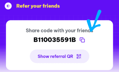 Bachatt referral code 