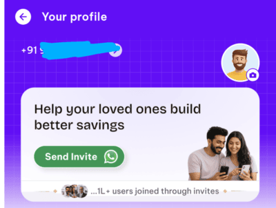 Bachatt refer and Earn